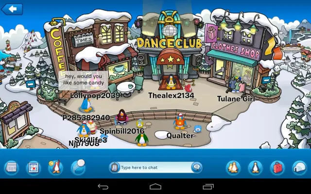 Club Penguin android App screenshot 1